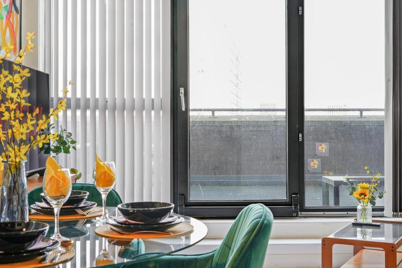 Stunning Duplex Of Central Nottingham - Balcony エクステリア 写真