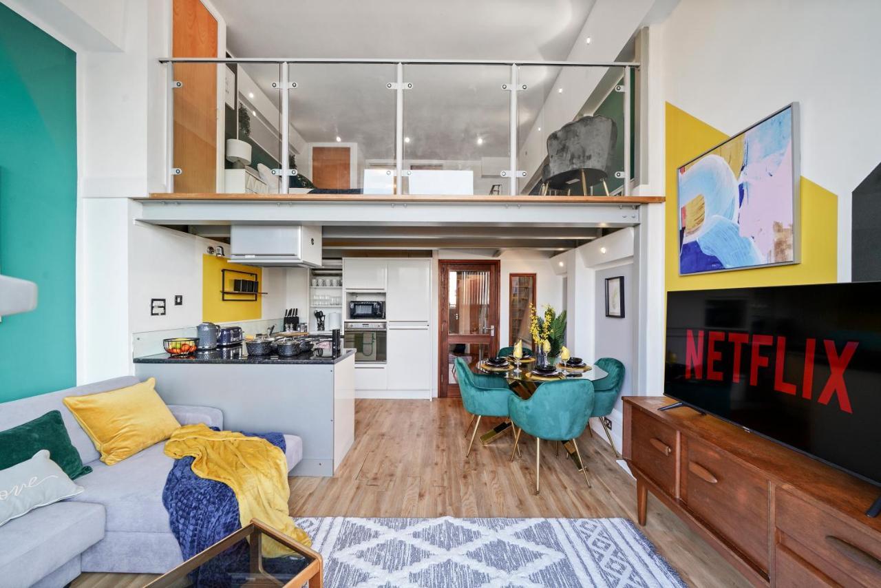 Stunning Duplex Of Central Nottingham - Balcony エクステリア 写真